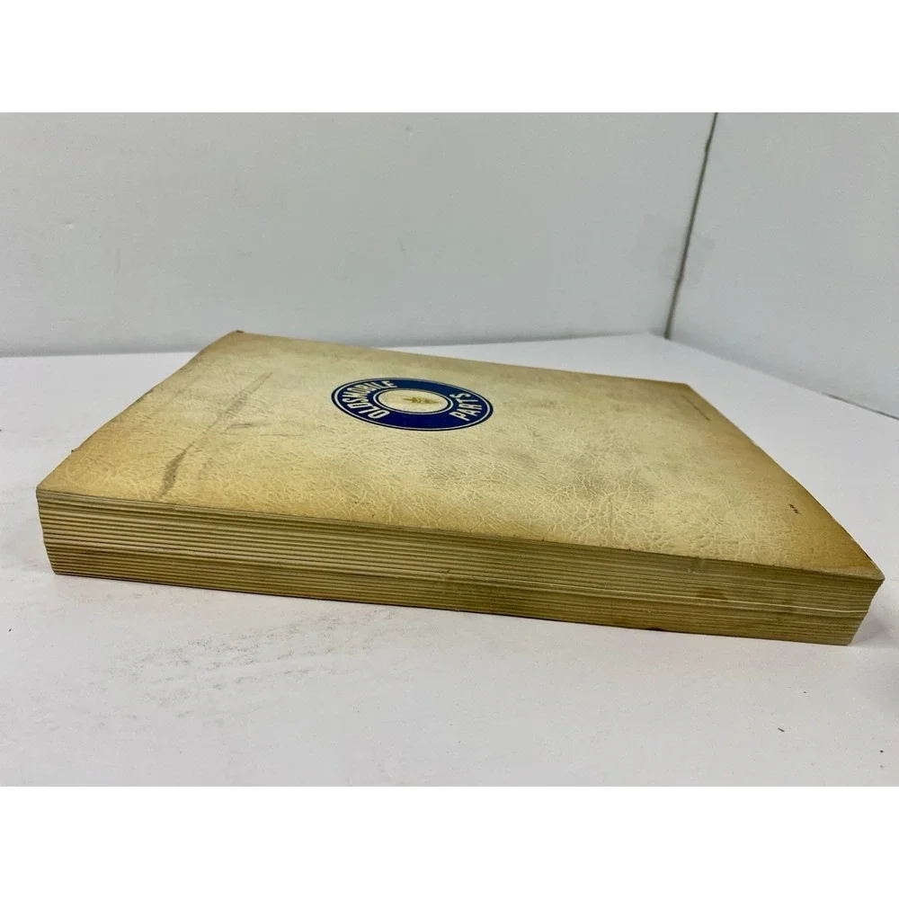 1958 Oldsmobile Master Parts List Body Parts Guide Manual Book General Motors